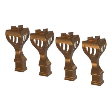 Imagem de Conjunto Pe Ouro Velho para Fogao a Lenha Venax Sem Gabinete