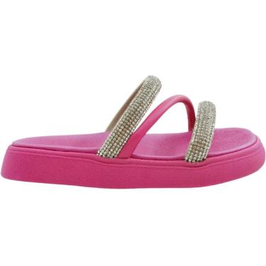 Imagem de Tamanco Infantil Menina Papete Casual Dia a Dia Passeio Escola com Strass Molekinha 2358.100