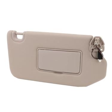 Imagem de Lado esquerdo do motorista bege adequado para placa de proteção de viseira de sol para QX60 JX35 Pathfinder Indonesia R52 2012-2019, espelho de proteção solar elegante para visão clara, material ABS