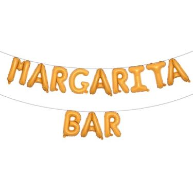 Imagem de Margarita Decorações de festa Margarita Bar Decorações Margarita arco balão Margarita balão para festa mexicana cacto chá de panela chá de bebê casamento (barra margarita laranja)