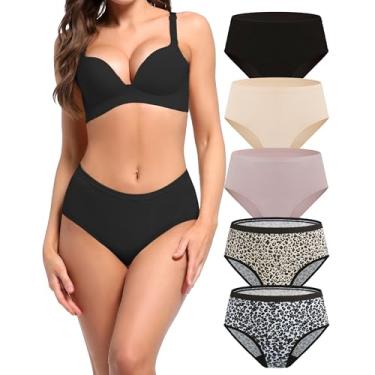 Imagem de AIRCUTE Calcinha feminina lavável para incontinência urinária à prova de vazamento, absorvente e protetora da bexiga