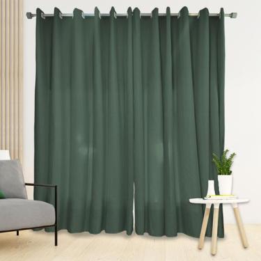 Imagem de Cortina Manu Sala e Quarto 4,00 x 2,50 Várias Cores - DH Enxovais, Ver