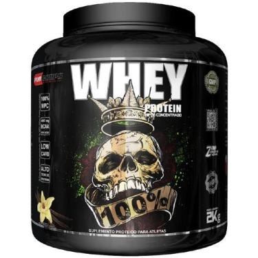 Imagem de Whey Protein 100 Concentrado Pro Corps 2kg, Morango