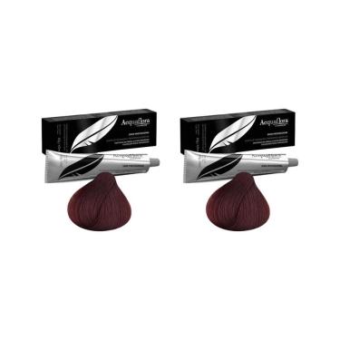 Imagem de Coloraçao Acquaflora Perm 3.66 Cast Esc Verm Int 60G-Kit 2Un