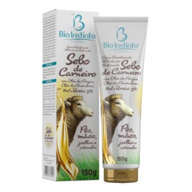 Imagem de Creme Hidratante Sebo De Carneiro Com Oleo De Argan Bio Instinto 150G
