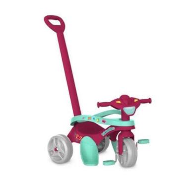 Imagem de Triciclo Infantil Mototico Com Empurrador - Bandeirante