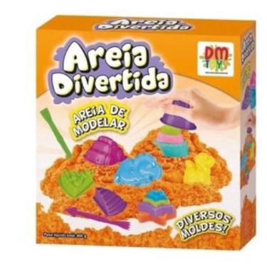 Imagem de Areia Divertida Bolos Para Modelar Dm Toys