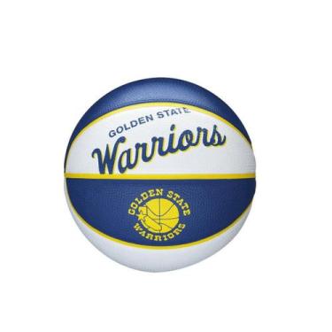 Imagem de Bola De Basquete Nba Team Retrô Mini Golden State Warriors 3 - Wilson