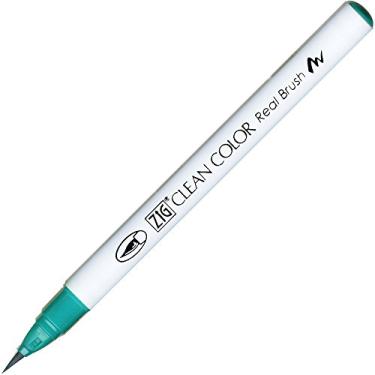 Imagem de CANETA ZIG PEN REAL BRUSH TURQUOISE GREEN RB 6000AT 042