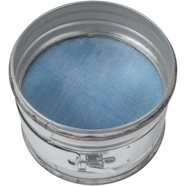 Imagem de Vent Systems Filtro de ar em linha de 20 cm - Filtro de duto - Sistema purificador de filtragem classe G4 com tela de malha de aço - Filtros de ventilação para coleta de poeira/purificação de ar