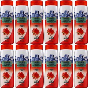 Imagem de Kit 20 Sabonete Líquido Feminino Melancia Ice Aroeira - Apinil