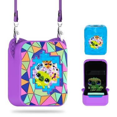 Imagem de JAYOBGO Capa de silicone para brinquedo interativo Bitzee Magicals, capa protetora de silicone para animais de estimação eletrônicos virtuais Bitzee, acessórios para animais de estimação digitais para