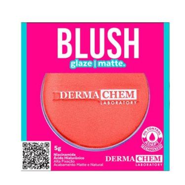 Imagem de Blush Compacto Coral Alta Fixação 5g Dermachem  - Derma Chem