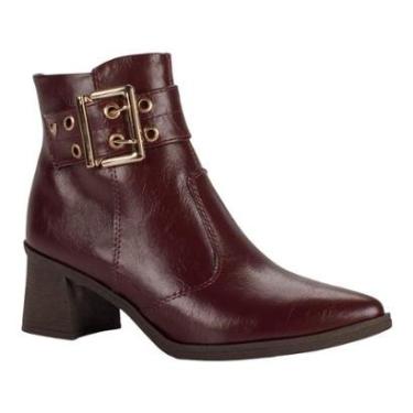 Imagem de Bota Dakota Mississipi Cano Curto Salto Bloco ME311 Pinhão-Feminino