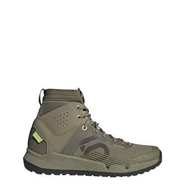 Imagem de Tênis de mountain bike Five Ten Trailcross Mid Pro, Verde órbita/preto/limão, 38