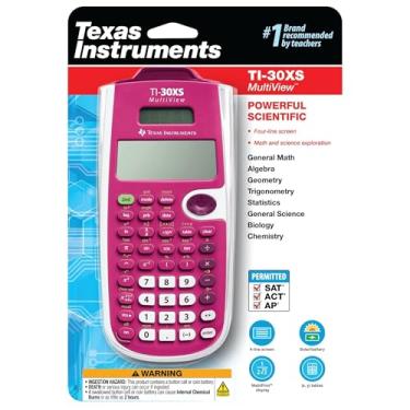 Imagem de Calculadora científica Texas Instruments TI-30XS (Rosa)