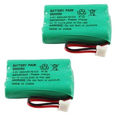Imagem de Fenzer 2X Bateria NI-CD para telefone residencial BG0050 para VTech 89-1323-00-00 Modelo 27910/AT&T 80-5848-00-00/Empire CPH-464D SD-7500 SD-7501/Sanik 3SN-AAA55H-S-J1