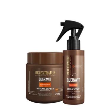 Imagem de Kit Bio Extratus Queravit Máscara Capilar e Mega Spray (2 produtos)