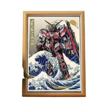 Imagem de Kawaii Japonês Estilo Showa Gundam Poster Adesivos Hd Arte Murais De P