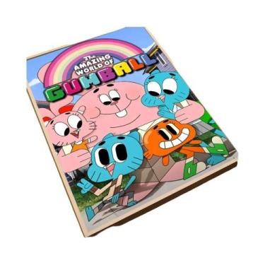 Imagem de Gumball World Poster Autoadesivo Adesivo De Arte À Prova D 'Água Para 