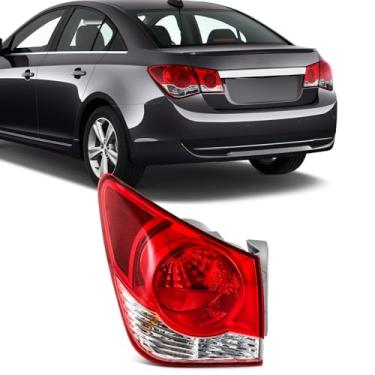 Imagem de SCITOO O conjunto da lanterna traseira esquerda serve para Chevrolet Cruze 2011-2015 para faróis Chevrolet Cruze Limited 2016, GM2804107 96828250 (lâmpadas não incluídas)