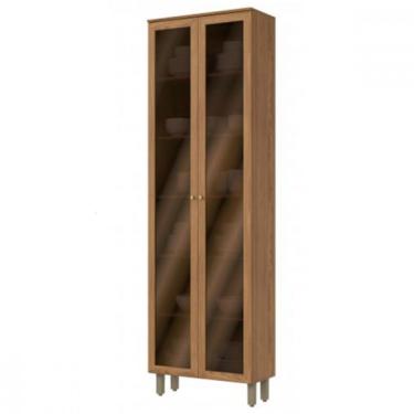 Imagem de Cristaleira 2 Portas Com Vidro Reflecta Requinte Henn 71,5