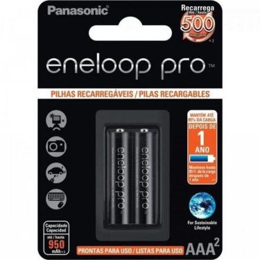Imagem de Pilha Recarregável 1,2v Aaa 950mah Eneloop Pro (c/2 Pilhas) Panasonic - Car / 2 - Superior!