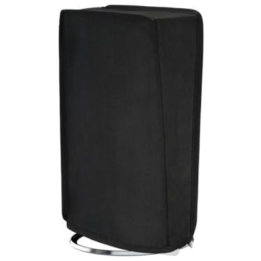 Imagem de playvital Capa Protetora Vertical Contra Poeira Para Console Ps5 Pro, Disco E Edição Digital, Acessórios De Nylon, Antirriscos, À Prova D'Água, Preta