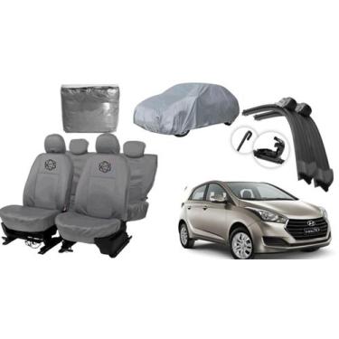 Imagem de Conjunto capa couro + brinde limpador e cobertura - iron tech