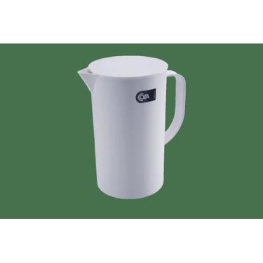 Imagem de Jarra Com Tampa Coza Casual 2 Litros Branco