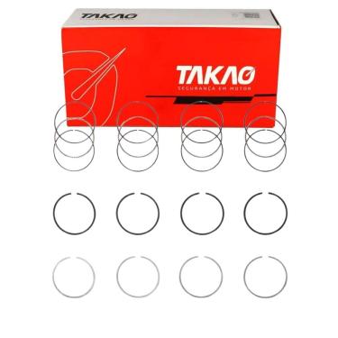 Imagem de Anel Para Pistão (Jg) Tr4 Pajero 2.0 16V 2002 A 2010 / Tr4 Pajero 2.0 16V 2002 A 2010 / Tr4 Pajero 2.0 16V 2010 A 2016 - Takao Asmi20Rstd