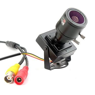 Imagem de Vanxse Cctv 960H 1000Tvl Hd Mini Câmera De Segurança Espiã Lente Varifocal 2,8-12Mm Para Vigilância Interna