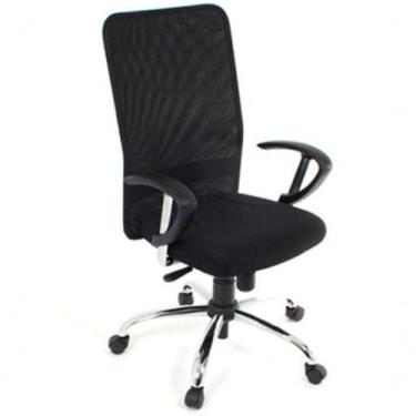 Imagem de Cadeira Presidente Com Braços Tela Mesh Preto - OUTRAS MARCAS