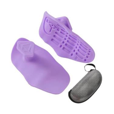 Imagem de UGPLM Luvas de ginástica de silicone flexíveis e portáteis para homens e mulheres, proteção para as mãos para levantamento de peso treinamento, com Saco de Armazenamento