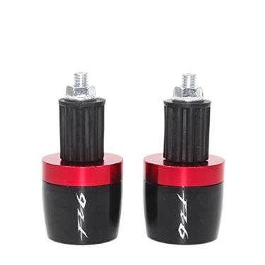 Imagem de Extremidades de manoplas de guidão de motocicleta, tampas de extremidade, acessórios deslizantes de peso para FZ6 FAZER FAZER600 FZ6S FZ6N FZ6S2 FZ6R S2 SJ6S FZ600