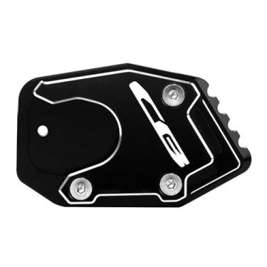 Imagem de Acessórios para motocicletas Placa de extensão para descanso lateral, placa ampliadora, suporte para descanso lateral, para CB125R CB300R CB400X CB500F CB500X CB650R CB650R Neo Sports Cafe Acessórios
