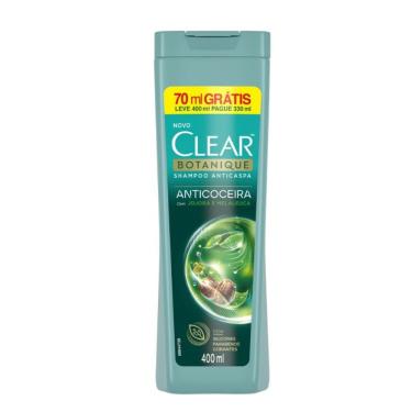 Imagem de Shampoo Clear Botanique Anticoceira e Anticaspa Leve 400ml Pague 330ml