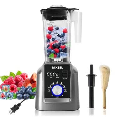 Imagem de MIXBEL Liquidificador Profissional Para Cozinha, De Alta Potência 2200 W, Smoothies Com Jarra 68 Oz Sem Bpa, Programas Predefinidos E Temporizador, Bancada Nível Comercial, Tritura Gelo, Shakes