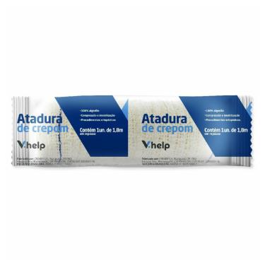 Imagem de Atadura De Crepom V.Help Cysne 10cmX1,80m 1 Unidade