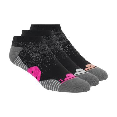 Imagem de Meia 3 Pares Feminina Wmn 1/2 Terry Low Cut Preto Skechers
