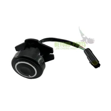 Imagem de 2 peças 300661-00004A interruptor do botão do acelerador para escavadeira Doosan