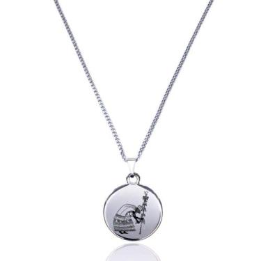 Imagem de Colar Oxalá Oxalufã Epa Babá Medalha Proteção Espiritual - Balaio de S