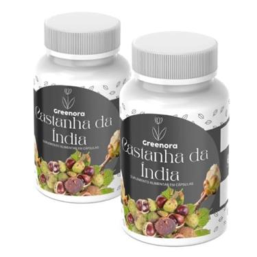 Imagem de Castanha - 60 cápsulas - Greenora (2 Kits)