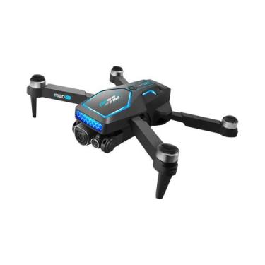 Imagem de Drone RC Infantil S180 UAV Quadricóptero Câmera Dupla Obstáculo Evitaç