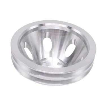Imagem de Esquirla Polia Curta para Bomba D'água, Ranhura Dupla de 5/8" para 427 396 454, Prata