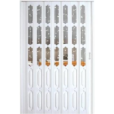 Imagem de Porta De Celeiro Deslizante Pvc & Acrílico Para Despensa De Cozinha, 24 26 28 30 32 34 36 38 40 42 46 48 50 52 56 60 70, Porta Interna Multifold Para Quarto Banheiro Escritório