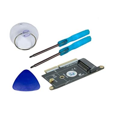 Imagem de Sintech Kits de atualização de cartão SSD M.2 PCIe 3.0 NVMe 2230/2242 com chave de fenda Torx T5/P5 Pentalobe de 1,2 mm, compatível com modelos MacBook PRO A1708 de 13 polegadas 2016-2017 (final de