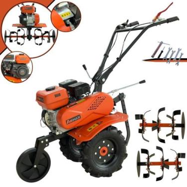 Imagem de Motocultivador Anmax MT-170G À Gasolina Motor 4 Tempos 208cc 7HP Trato