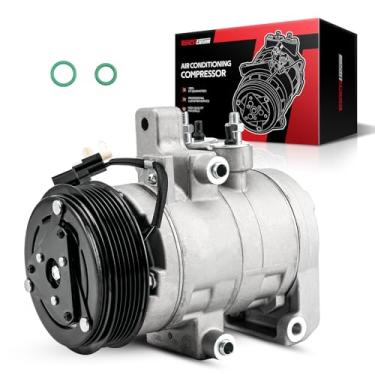 Imagem de Torchbeam Compressor de ar condicionado automotivo 168661 com embreagem para Mustang 2011-2017 5.0L, Mustang 2016-2022 5.2L