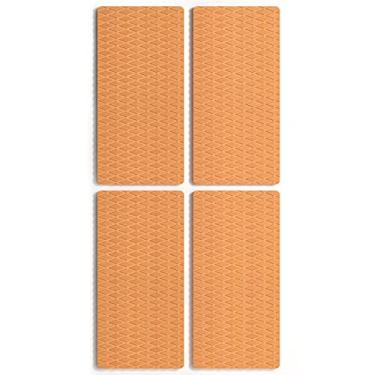 Imagem de WOOWAVE Almofada de tração antiderrapante EVA Antiderrapante Espuma Pads Deck Grip Mat (41 x 20 cm) com 3M Adesivo DIY Versátil e Trimmable Sheet para SUP Kayak Skimboard Skateboard Pacote com 4 peças